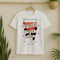 Wine And True Crime T-Shirt thumb 2