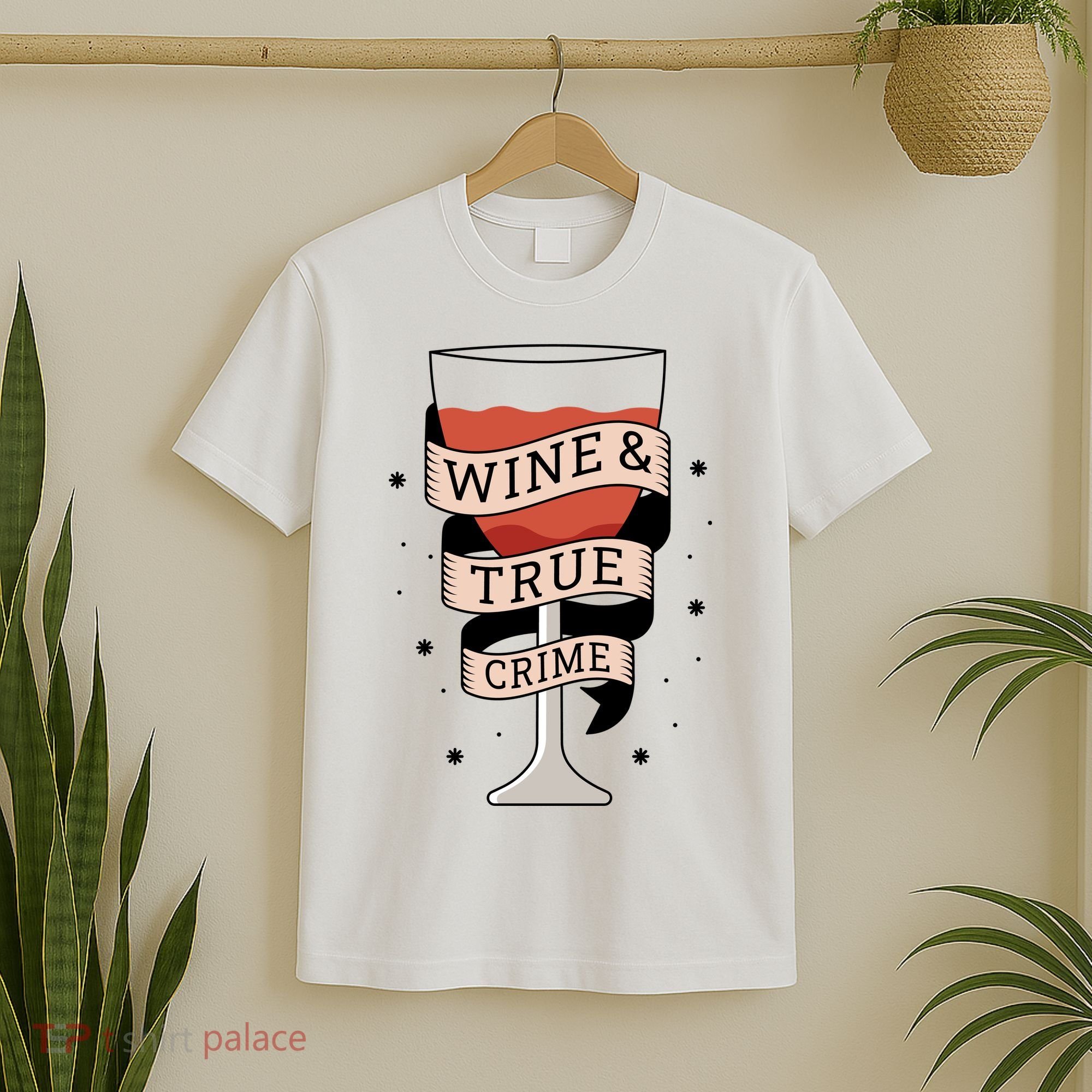 Wine And True Crime T-Shirt