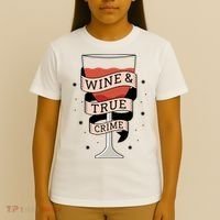 Wine And True Crime T-Shirt thumb 4