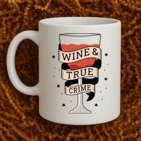 Wine And True Crime Coffee Mug thumb 2