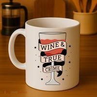 Wine And True Crime Coffee Mug thumb 4