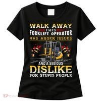Walk Away This Forklift Operator Forklift Operator Women's T-Shirt thumb 0