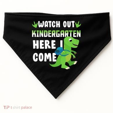 Watch Out Kindergarten Here I Come USA-Made Doggie Bandana