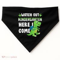 Watch Out Kindergarten Here I Come USA-Made Doggie Bandana thumb 0