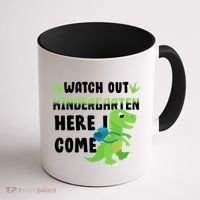 Watch Out Kindergarten Here I Come Coffee Mug thumb 1
