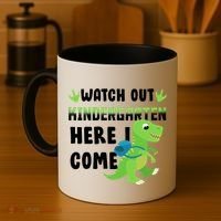 Watch Out Kindergarten Here I Come Coffee Mug thumb 4