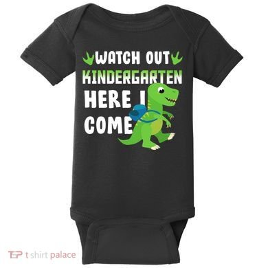 Watch Out Kindergarten Here I Come Baby Bodysuit