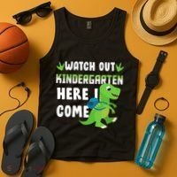 Watch Out Kindergarten Here I Come Tank Top thumb 4