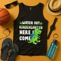 Watch Out Kindergarten Here I Come Tank Top thumb 4