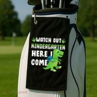 Watch Out Kindergarten Here I Come Golf Towel thumb 2
