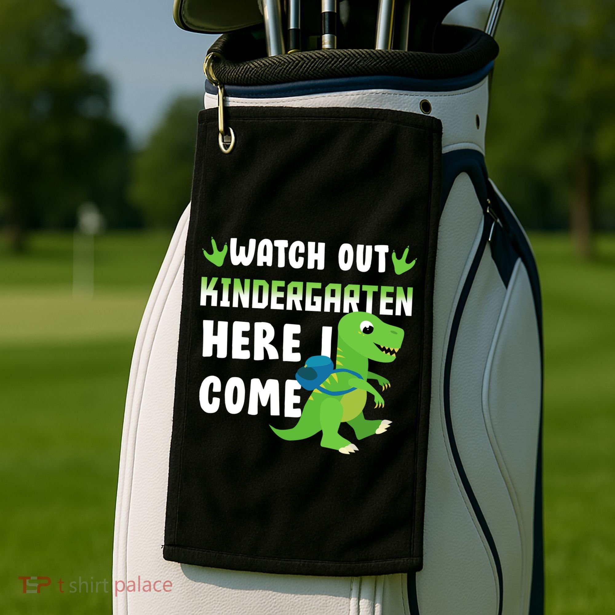Watch Out Kindergarten Here I Come Golf Towel