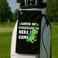 Watch Out Kindergarten Here I Come Golf Towel thumb 2