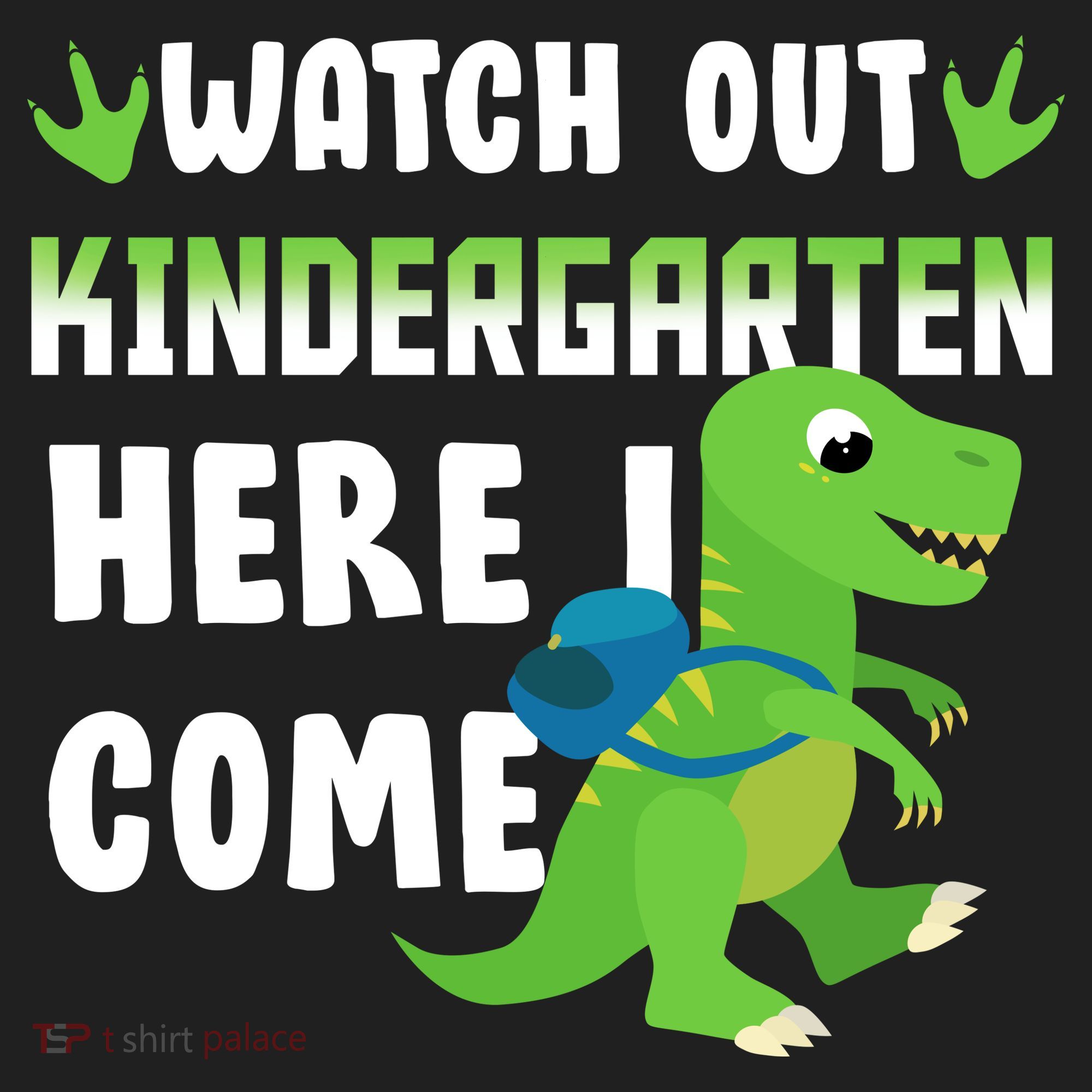Watch Out Kindergarten Here I Come Golf Towel