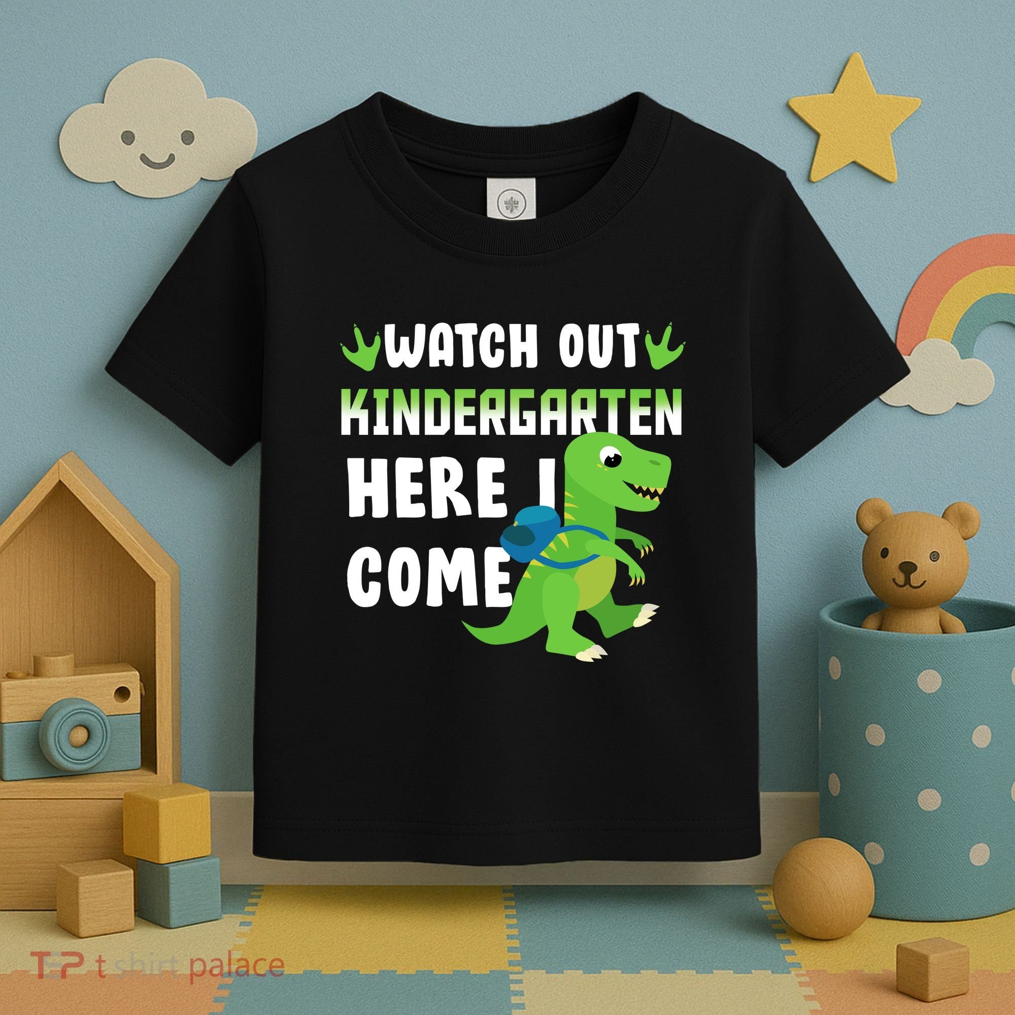 Watch Out Kindergarten Here I Come Toddler T-Shirt