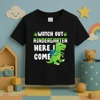 Watch Out Kindergarten Here I Come Toddler T-Shirt thumb 3