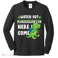 Watch Out Kindergarten Here I Come Kids Long Sleeve Shirt thumb 0