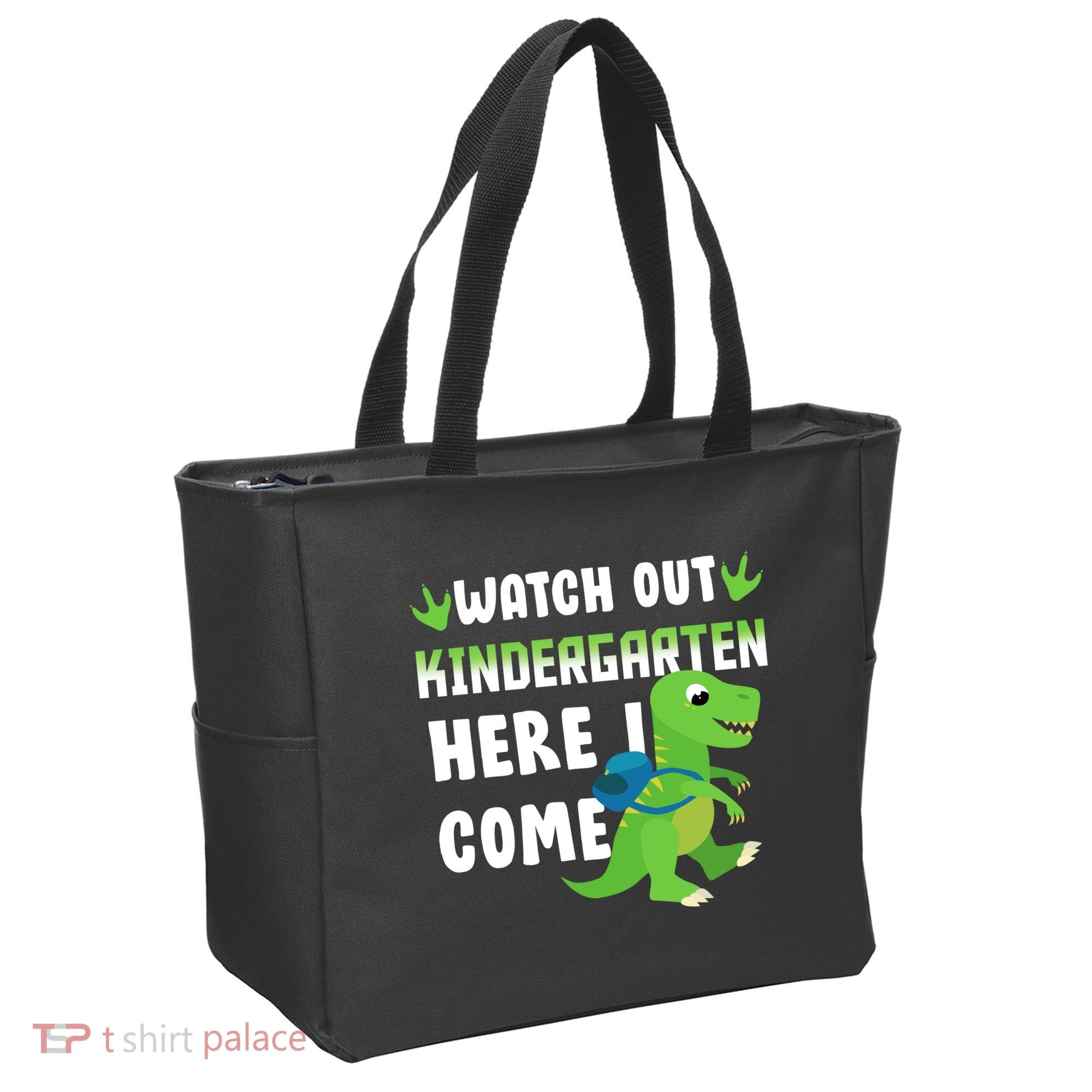 Watch Out Kindergarten Here I Come Tote Bag