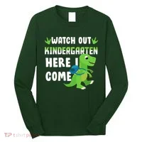 Watch Out Kindergarten Here I Come Long Sleeve Shirt thumb 0