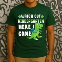 Watch Out Kindergarten Here I Come T-Shirt thumb 3