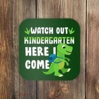 Watch Out Kindergarten Here I Come Coaster thumb 0
