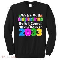 Watch Out! Kindergarten Here I Come! Future Class of 2033 Sweatshirt thumb 0