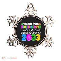 Watch Out! Kindergarten Here I Come! Future Class of 2033 Ornament thumb 0