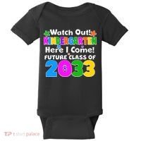 Watch Out! Kindergarten Here I Come! Future Class of 2033 Baby Bodysuit thumb 0