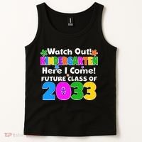 Watch Out! Kindergarten Here I Come! Future Class of 2033 Tank Top thumb 2