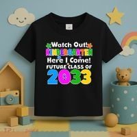Watch Out! Kindergarten Here I Come! Future Class of 2033 Toddler T-Shirt thumb 3