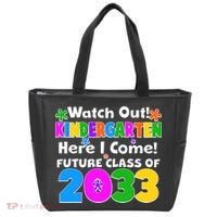 Watch Out! Kindergarten Here I Come! Future Class of 2033 Tote Bag thumb 0