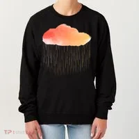 Water Color Cloud Rainy Day Women's Sweatshirt thumb 0