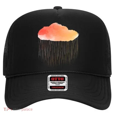 Water Color Cloud Rainy Day Hat