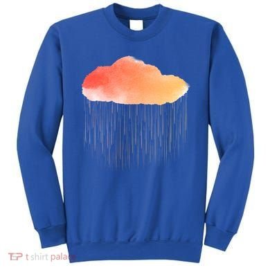 Water Color Cloud Rainy Day Sweatshirt