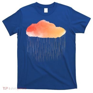 Water Color Cloud Rainy Day T-Shirt