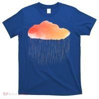 Water Color Cloud Rainy Day T-Shirt thumb 0