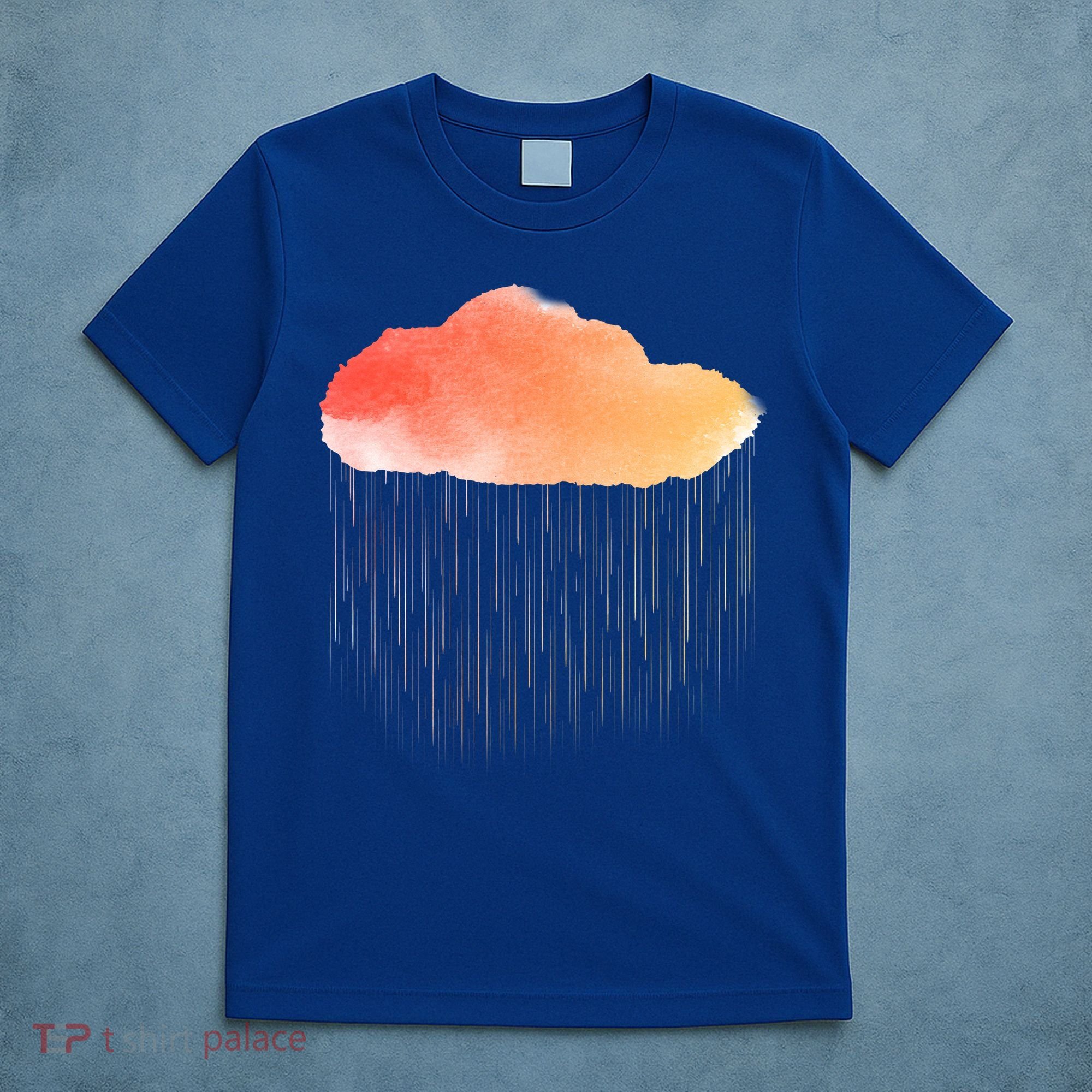 Water Color Cloud Rainy Day T-Shirt