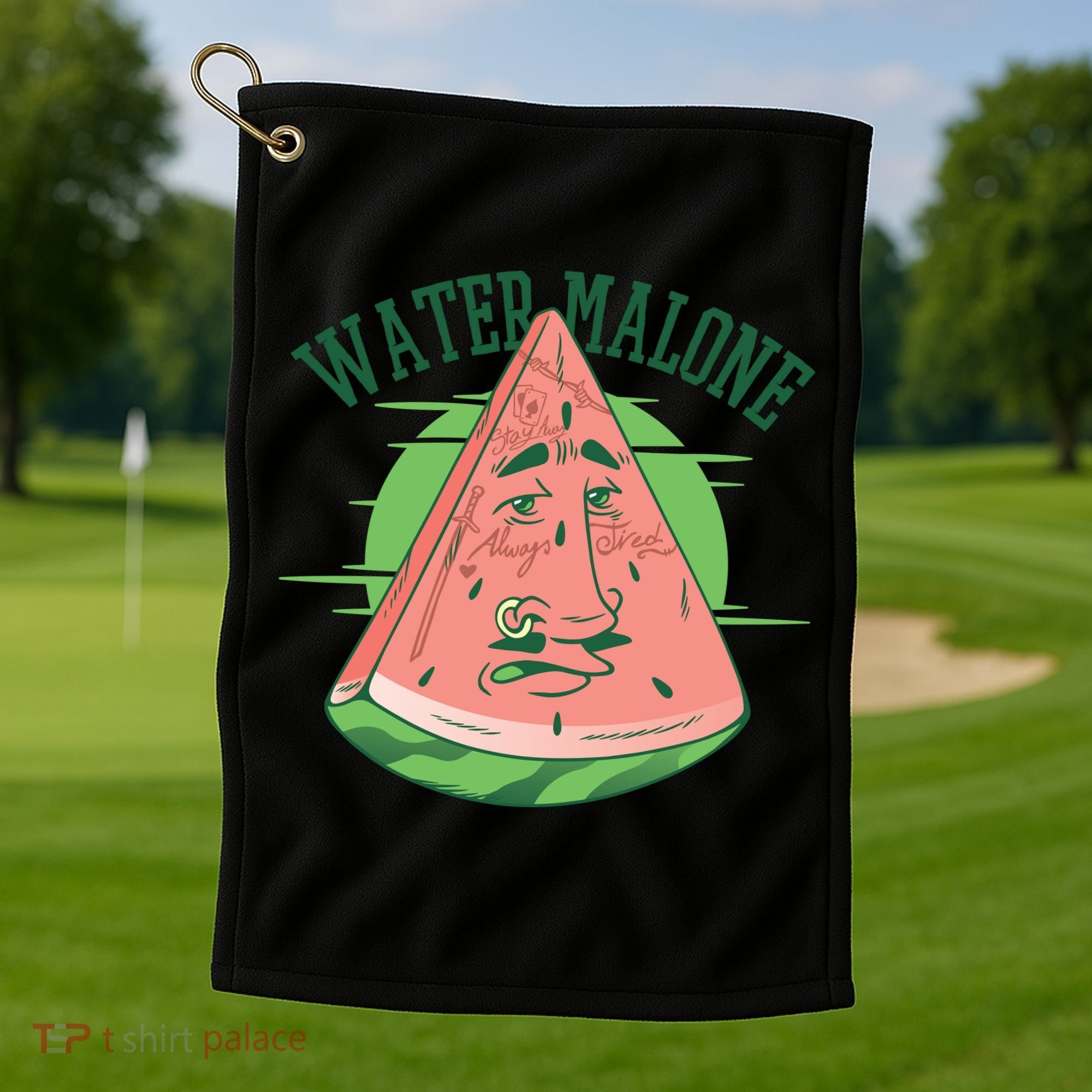 Water Malone Golf Towel