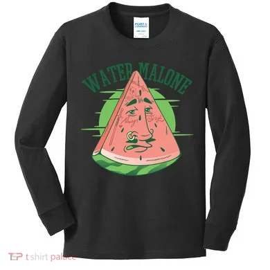 Water Malone Kids Long Sleeve Shirt