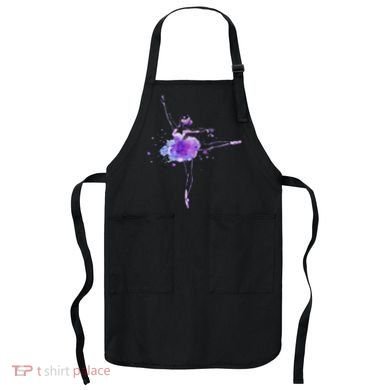 Watercolor Ballerina Apron