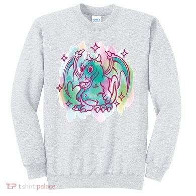 Watercolor Dragon Sweatshirt