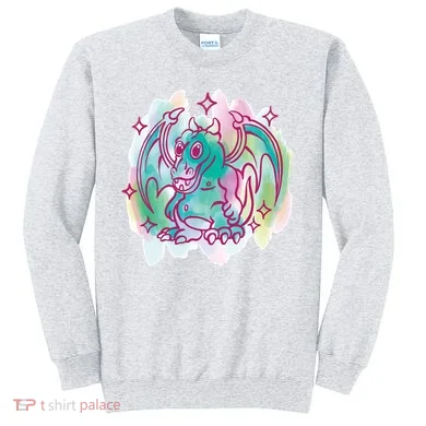 Watercolor Dragon Sweatshirt