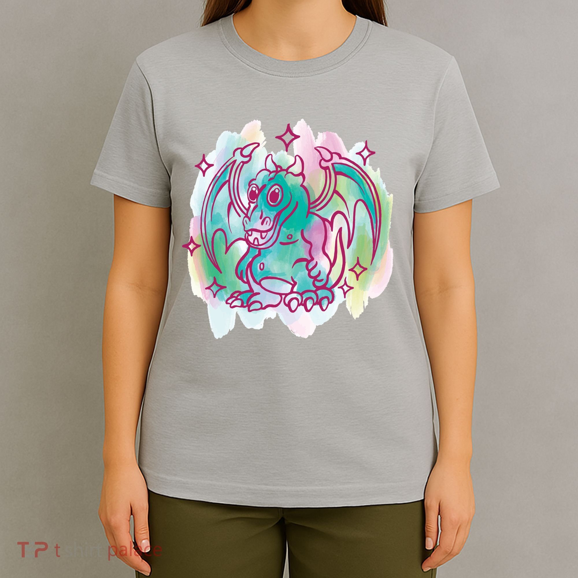 Watercolor Dragon T-Shirt