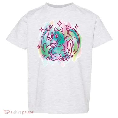 Watercolor Dragon Toddler T-Shirt