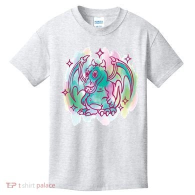 Watercolor Dragon Kids T-Shirt