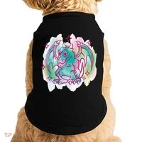 Watercolor Dragon Doggie Tank thumb 0