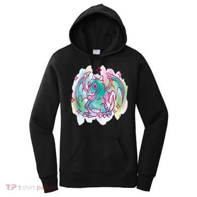 Watercolor Dragon Women's Hoodie