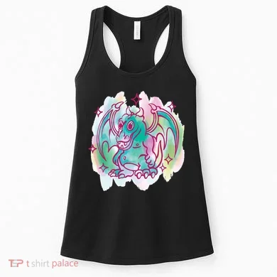 Watercolor Dragon Women's Tank Top