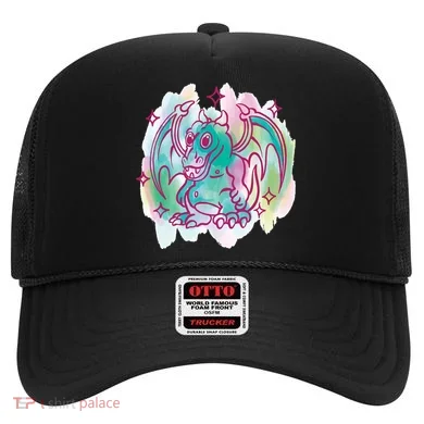 Watercolor Dragon Hat