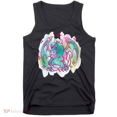 Watercolor Dragon Tank Top