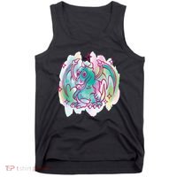 Watercolor Dragon Tank Top thumb 0